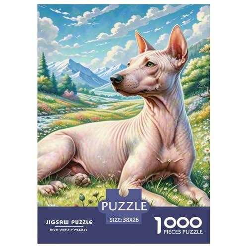 Puzzle Familien-Puzzlespiel Wohnungsdekoration 1000 Teile Hübsches Tier Puzzle Perfekt Für Damen, Herren, Kinder Ab 14 Jahren 38x26cm/1000pcs von UXINYOUME