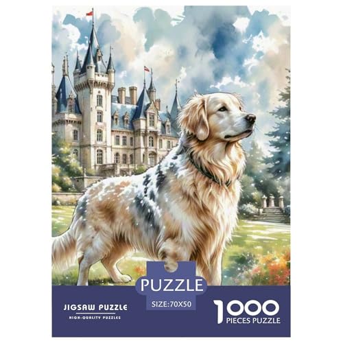 Puzzles Familien-Puzzlespiel Wohnungsdekoration 1000-teiliges Herausforderndes Hübsches Tier Puzzle Für Erwachsene Und Kinder 70x50cm/1000pcs von UXINYOUME