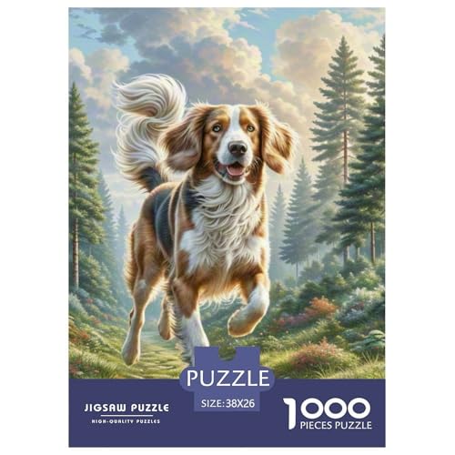 Puzzles Perfekt Für Spieleabende Heimdekoration 1000 Stück Herausforderndes Hübsches Tier Puzzle Für Damen, Herren, Kinder Ab 14 Jahren 38x26cm/1000pcs von UXINYOUME