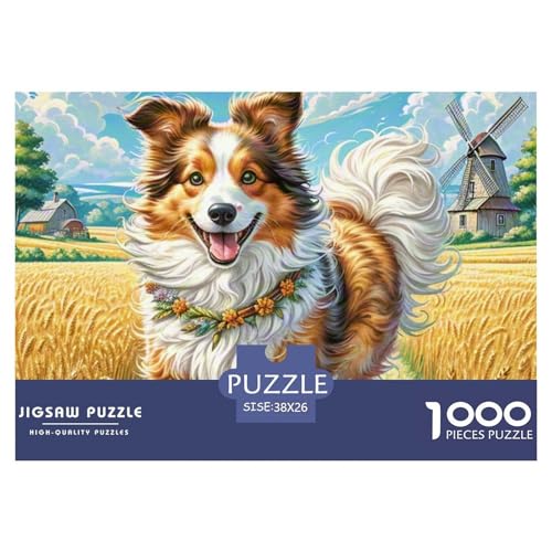 Shetlandsherhund Puzzles Lernspiel Spielzeug Wunderschönes Dekoration 1000 Stück Herausforderndes Hund Puzzle Für Erwachsene Und Kinder 38x26cm/1000pcs Shetlandsherhund Puzzles Lernspiel Spielzeug Wunderschönes Dekoration 1000 Stück Herausforderndes Hund Puzzle Für Erwachsene Und Kinder 38x26cm/1000pcs von UXINYOUME