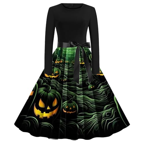 UXSELKCD gothic, halloween kostüm damen mit kleid, halloween gruselig, kostüm gespenst erwachsene, outfit geist kostüme, lady dimitrescu cosplay, korsett damen mit ärmel, kleid blut von UXSELKCD