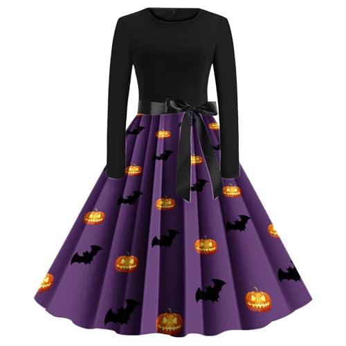 UXSELKCD gothic kleid damen, custome, kostüm für teenager, kostume junge halloween, schwarzes kleid mit weißem kragen, vampirkönigin kostüm, little red riding hood costume, black dress von UXSELKCD