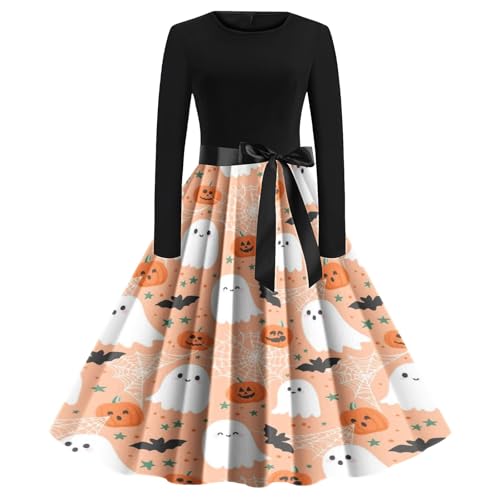 UXSELKCD helloween kostüm, helloween kostüm damen, morticia, schwarzes kleid mit, halloween maske, halloween mumie, kostüme männer, vampier, vampier, geist teufelskleid, hut erwachsene von UXSELKCD