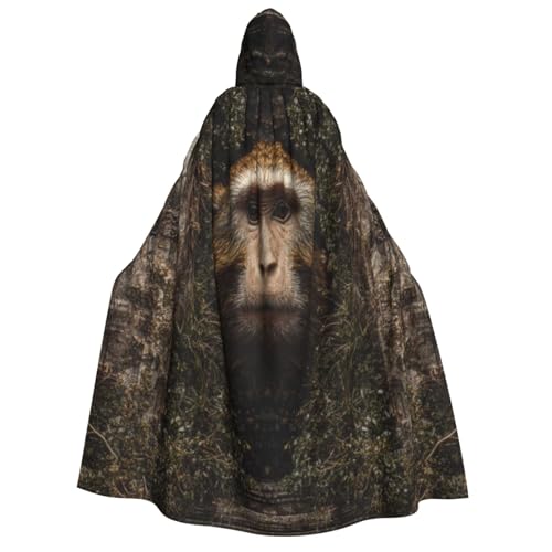 UYHhgqw Affen im Schloss Halloween Hexenkostüm Herren Damen Kapuzenumhang Horror Horror Halloween Kostüm Cosplay Kostüm UYHhgqw Affen im Schloss Halloween Hexenkostüm Herren Damen Kapuzenumhang Horror Horror Halloween Kostüm Cosplay Kostüm von UYHhgqw
