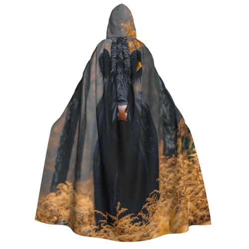 UYHhgqw Black Bull Halloween Hexenkostüm Herren Damen Kapuzenumhang Horror Horror Halloween Kostüm Cosplay Kostüm UYHhgqw Black Bull Halloween Hexenkostüm Herren Damen Kapuzenumhang Horror Horror Halloween Kostüm Cosplay Kostüm von UYHhgqw