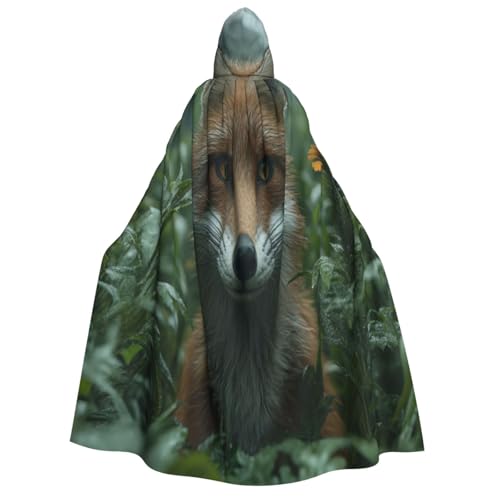 UYHhgqw Der Fuchs im Gras Halloween Hexenkostüm Herren Damen Kapuzenumhang Horror Horror Halloween Kostüm Cosplay Kostüm UYHhgqw Der Fuchs im Gras Halloween Hexenkostüm Herren Damen Kapuzenumhang Horror Horror Halloween Kostüm Cosplay Kostüm von UYHhgqw