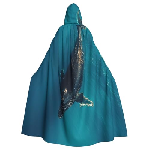UYHhgqw Lonely Wal Halloween Hexenkostüm Herren Damen Kapuzenumhang Horror Horror Halloween Kostüm Cosplay Kostüm von UYHhgqw
