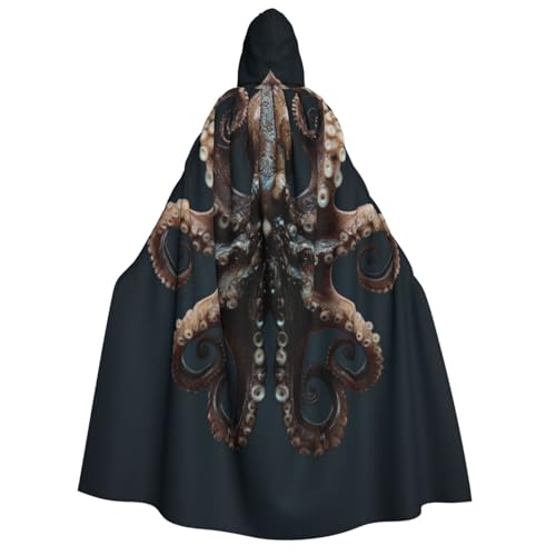 UYHhgqw Octopus World Halloween Hexenkostüm Herren Damen Kapuzenumhang Horror Horror Halloween Kostüm Cosplay Kostüm UYHhgqw Octopus World Halloween Hexenkostüm Herren Damen Kapuzenumhang Horror Horror Halloween Kostüm Cosplay Kostüm von UYHhgqw