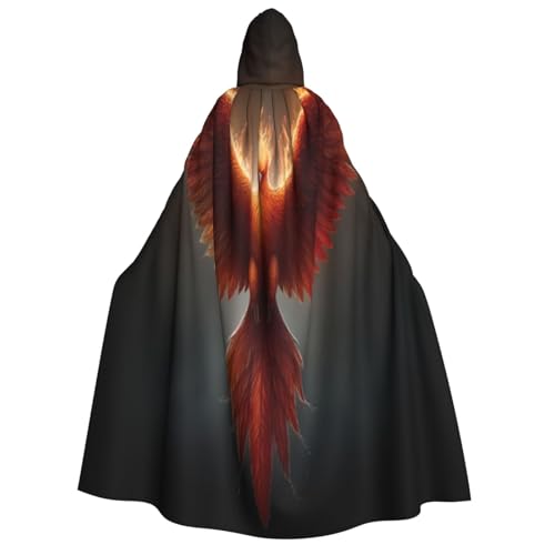 UYHhgqw Schönes Phoenix Halloween Hexenkostüm Herren Damen Kapuzenumhang Horror Horror Halloween Kostüm Cosplay Kostüm UYHhgqw Schönes Phoenix Halloween Hexenkostüm Herren Damen Kapuzenumhang Horror Horror Halloween Kostüm Cosplay Kostüm von UYHhgqw