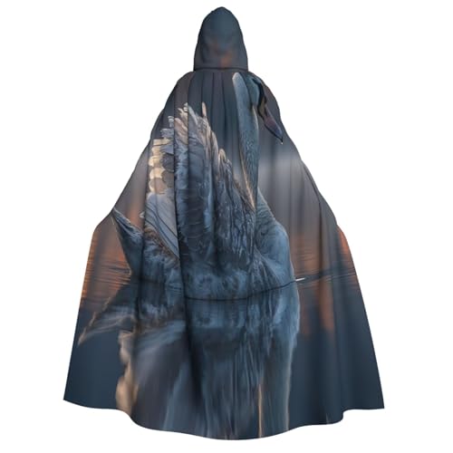 UYHhgqw Schwan auf dem See Halloween Hexenkostüm Herren Damen Kapuzenumhang Horror Horror Halloween Kostüm Cosplay Kostüm UYHhgqw Schwan auf dem See Halloween Hexenkostüm Herren Damen Kapuzenumhang Horror Horror Halloween Kostüm Cosplay Kostüm von UYHhgqw