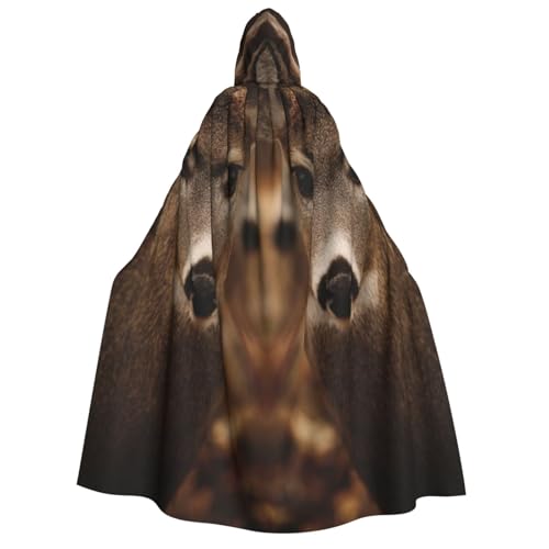 UYHhgqw Süßes Hirsch Halloween Hexenkostüm Herren Damen Kapuzenumhang Horror Horror Halloween Kostüm Cosplay Kostüm UYHhgqw Süßes Hirsch Halloween Hexenkostüm Herren Damen Kapuzenumhang Horror Horror Halloween Kostüm Cosplay Kostüm von UYHhgqw