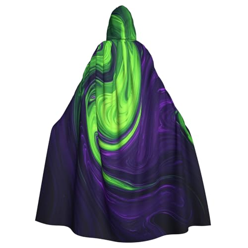 UYHhgqw The Beauty Of Color Halloween-Hexenkostüm – Umhang mit Kapuze für Herren und Damen – Horror-Horror-Halloween-Kostüm – Cosplay-Kostüm UYHhgqw The Beauty Of Color Halloween-Hexenkostüm – Umhang mit Kapuze für Herren und Damen – Horror-Horror-Halloween-Kostüm – Cosplay-Kostüm von UYHhgqw