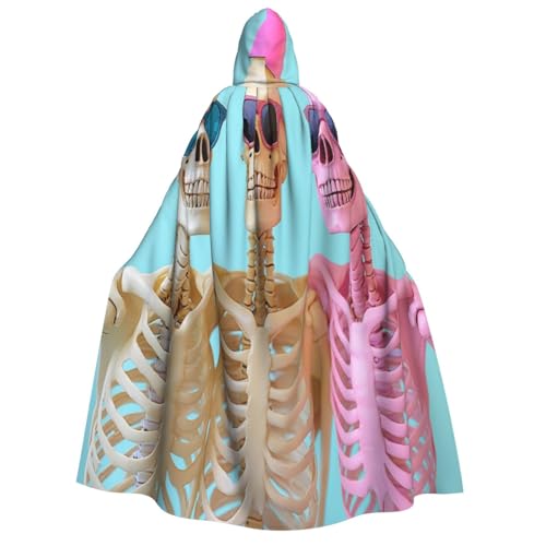 UYHhgqw The Happiness Of Skelett Halloween Hexenkostüm Herren Damen Kapuzenumhang Horror Horror Halloween Kostüm Cosplay Kostüm UYHhgqw The Happiness Of Skelett Halloween Hexenkostüm Herren Damen Kapuzenumhang Horror Horror Halloween Kostüm Cosplay Kostüm von UYHhgqw