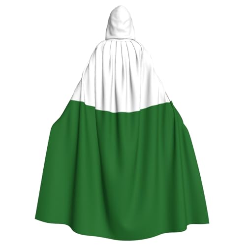 Uyhhgqw Flagge Sachsen Halloween Hexenkostüm Herren Damen Kapuzenumhang Horror Horror Halloween Kostüm Cosplay Kostüm von UYHhgqw