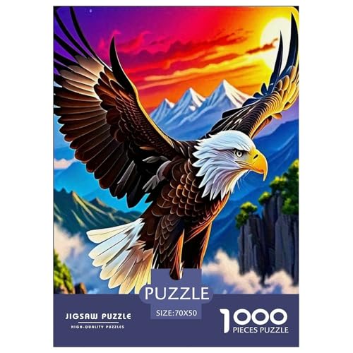 Adler in der Langen Luft Puzzle 1000 Teile Schwer Puzzle Spielzeug Pädagogisches Spiel Impossible Raubvögel Herausforderung Spielzeug Für Erwachsene Und Kinder in Bewährter 70x50cm/1000pcs Adler in der Langen Luft Puzzle 1000 Teile Schwer Puzzle Spielzeug Pädagogisches Spiel Impossible Raubvögel Herausforderung Spielzeug Für Erwachsene Und Kinder in Bewährter 70x50cm/1000pcs von UYNSIXTME