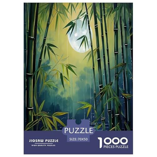 Bamboo Grove Puzzle Puzzles für Erwachsene und Kinder, 1000 Teile, Umweltheilung, skurrile Herausforderung, Spielzeug, Lernspiele, Heimdekoration, für Lernspiele, Geschenke, 70 x 50 cm/1000 Stück Bamboo Grove Puzzle Puzzles für Erwachsene und Kinder, 1000 Teile, Umweltheilung, skurrile Herausforderung, Spielzeug, Lernspiele, Heimdekoration, für Lernspiele, Geschenke, 70 x 50 cm/1000 Stück von UYNSIXTME