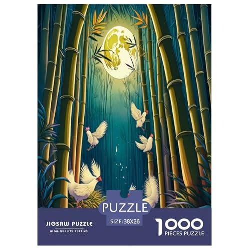 Bamboo Grove Puzzle für Erwachsene und Kinder, 1000 Teile, Umweltheilung, skurrile Herausforderung, Spielzeug, Lernspiel, Heimdekoration, für Lernspiele, Geschenke, 38 x 26 cm, 1000 Stück Bamboo Grove Puzzle für Erwachsene und Kinder, 1000 Teile, Umweltheilung, skurrile Herausforderung, Spielzeug, Lernspiel, Heimdekoration, für Lernspiele, Geschenke, 38 x 26 cm, 1000 Stück von UYNSIXTME