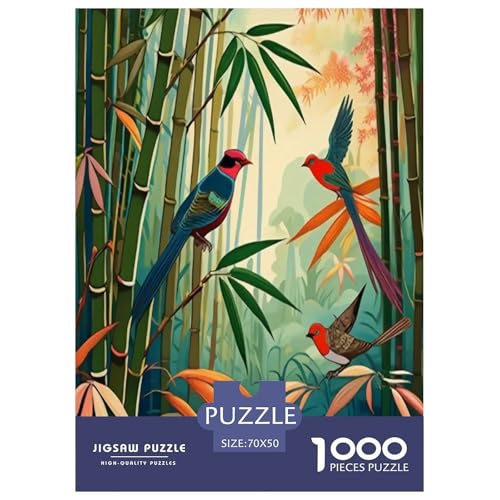 Bamboo Grove Puzzle für Erwachsene und Kinder, 1000 Teile, Umweltheilung, unmögliche Herausforderung, Spielzeug, Lernspiel, Heimdekoration, für Lernspiele, Geschenke, 70 x 50 cm, 1000 Stück Bamboo Grove Puzzle für Erwachsene und Kinder, 1000 Teile, Umweltheilung, unmögliche Herausforderung, Spielzeug, Lernspiel, Heimdekoration, für Lernspiele, Geschenke, 70 x 50 cm, 1000 Stück von UYNSIXTME