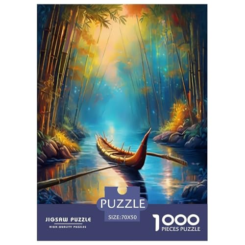 Bamboo Grove Puzzles für Erwachsene und Kinder, 1000 Teile, Umweltheilung, unmögliche Herausforderung, Spielzeug, Lernspiel, Heimdekoration, für Lernspiele, Geschenke, 70 x 50 cm, 1000 Stück Bamboo Grove Puzzles für Erwachsene und Kinder, 1000 Teile, Umweltheilung, unmögliche Herausforderung, Spielzeug, Lernspiel, Heimdekoration, für Lernspiele, Geschenke, 70 x 50 cm, 1000 Stück von UYNSIXTME