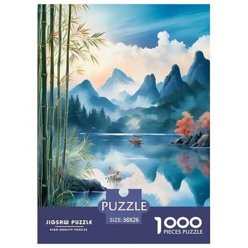 Bambuswald Puzzle 1000-teilige Schwer Puzzle Spielzeug Lernspiel Impossible Umweltheilung Herausforderung Spielzeug Für Erwachsene Und Kinder Ab 14 Jahren 38x26cm/1000pcs Bambuswald Puzzle 1000-teilige Schwer Puzzle Spielzeug Lernspiel Impossible Umweltheilung Herausforderung Spielzeug Für Erwachsene Und Kinder Ab 14 Jahren 38x26cm/1000pcs von UYNSIXTME