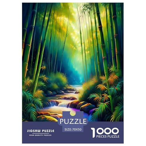 Bambuswald Puzzles 1000 Teile Schwer Puzzle Spielzeug Lernspiel Impossible Umweltheilung Herausforderung Spielzeug Für Erwachsene Kinder 70x50cm/1000pcs Bambuswald Puzzles 1000 Teile Schwer Puzzle Spielzeug Lernspiel Impossible Umweltheilung Herausforderung Spielzeug Für Erwachsene Kinder 70x50cm/1000pcs von UYNSIXTME