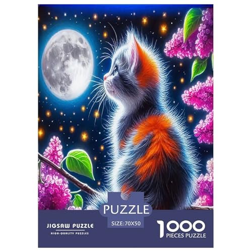 Cute Katzen Puzzles 1000 Teile Schwer Puzzle Spielzeug Lernspiel Impossible Cartoon Tiere Herausforderungsspielzeug Für Erwachsene Und Kinder Ab 12 Jahren 70x50cm/1000pcs Cute Katzen Puzzles 1000 Teile Schwer Puzzle Spielzeug Lernspiel Impossible Cartoon Tiere Herausforderungsspielzeug Für Erwachsene Und Kinder Ab 12 Jahren 70x50cm/1000pcs von UYNSIXTME