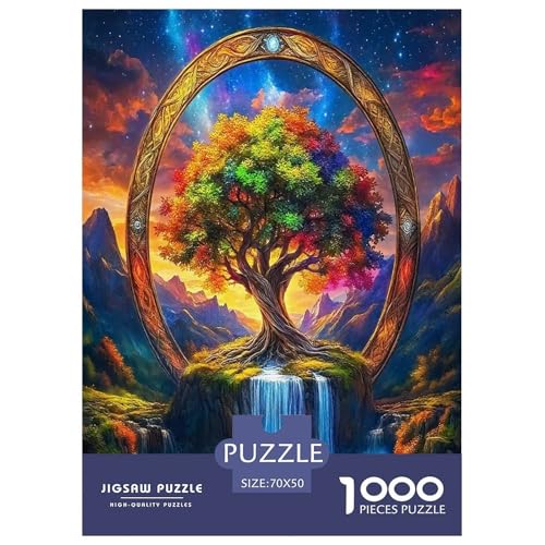 Der Baum des Lebens Puzzle 1000-teilige Schwer Puzzle Spielzeug Pädagogisches Spiel Impossible Schöne Pflanzen Herausforderung Spielzeug Für Erwachsene Kinder 70x50cm/1000pcs Der Baum des Lebens Puzzle 1000-teilige Schwer Puzzle Spielzeug Pädagogisches Spiel Impossible Schöne Pflanzen Herausforderung Spielzeug Für Erwachsene Kinder 70x50cm/1000pcs von UYNSIXTME