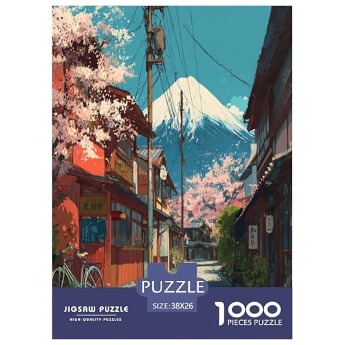 Der Japanische Fuji-Berg Puzzle 1000 Teile Schwer Puzzle Spielzeug Lernspiel Impossible Schöner Vulkan. Herausforderung Spielzeug Für Erwachsene Kinder 38x26cm/1000pcs Der Japanische Fuji-Berg Puzzle 1000 Teile Schwer Puzzle Spielzeug Lernspiel Impossible Schöner Vulkan. Herausforderung Spielzeug Für Erwachsene Kinder 38x26cm/1000pcs von UYNSIXTME