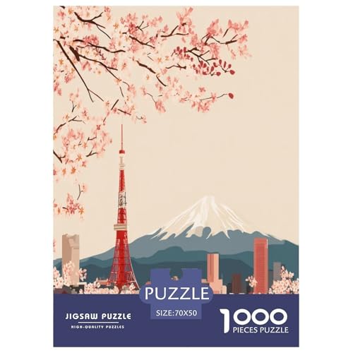 Der Japanische Fuji-Berg Puzzle 1000-teilige Schwer Puzzle Spielzeug Lernspiel Impossible Schöner Vulkan. Herausforderung Spielzeug Für Erwachsene Und Kinder Ab 14 Jahren 70x50cm/1000pcs Der Japanische Fuji-Berg Puzzle 1000-teilige Schwer Puzzle Spielzeug Lernspiel Impossible Schöner Vulkan. Herausforderung Spielzeug Für Erwachsene Und Kinder Ab 14 Jahren 70x50cm/1000pcs von UYNSIXTME