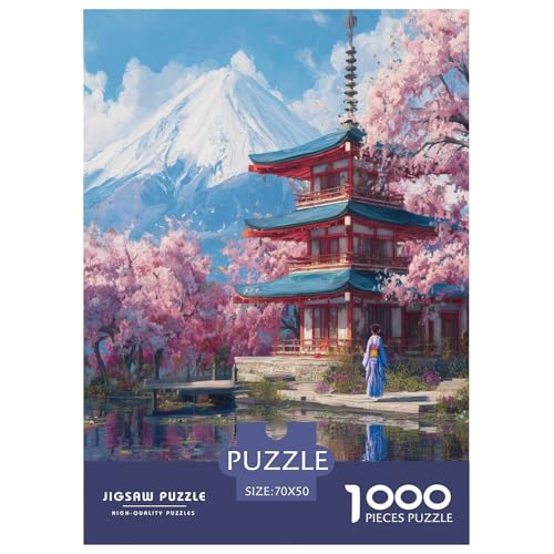 Der Japanische Fuji-Berg Puzzle 1000-teilige Schwer Puzzle Spielzeug Pädagogisches Spiel Impossible Schöner Vulkan. Herausforderung Spielzeug Für Erwachsene Kinder 70x50cm/1000pcs Der Japanische Fuji-Berg Puzzle 1000-teilige Schwer Puzzle Spielzeug Pädagogisches Spiel Impossible Schöner Vulkan. Herausforderung Spielzeug Für Erwachsene Kinder 70x50cm/1000pcs von UYNSIXTME