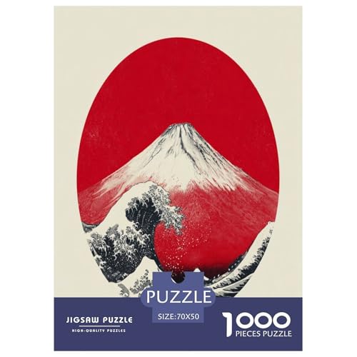 Der Japanische Fuji-Berg Puzzles 1000-teilige Schwer Puzzle Spielzeug Lernspiel Impossible Schöner Vulkan. Herausforderungsspielzeug Für Erwachsene Kinder 70x50cm/1000pcs Der Japanische Fuji-Berg Puzzles 1000-teilige Schwer Puzzle Spielzeug Lernspiel Impossible Schöner Vulkan. Herausforderungsspielzeug Für Erwachsene Kinder 70x50cm/1000pcs von UYNSIXTME