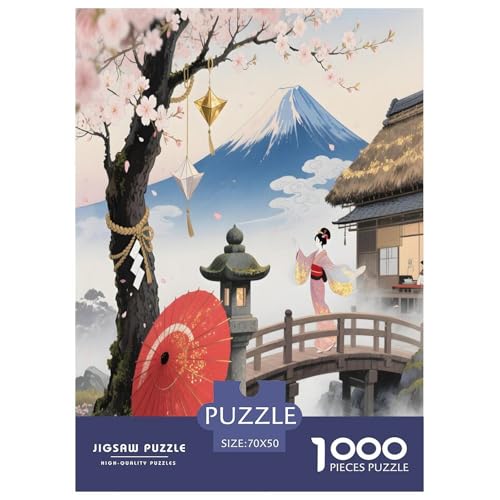 Der Japanische Fuji-Berg Puzzles 1000-teilige Schwer Puzzle Spielzeug Lernspiel Impossible Schöner Vulkan. Herausforderungsspielzeug Für Erwachsene Kinder 70x50cm/1000pcs Der Japanische Fuji-Berg Puzzles 1000-teilige Schwer Puzzle Spielzeug Lernspiel Impossible Schöner Vulkan. Herausforderungsspielzeug Für Erwachsene Kinder 70x50cm/1000pcs von UYNSIXTME