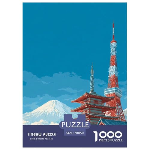 Der Japanische Fuji-Berg Puzzles 1000-teilige Schwer Puzzle Spielzeug Lernspiel Impossible Schöner Vulkan. Herausforderungsspielzeug Für Erwachsene Kinder 70x50cm/1000pcs Der Japanische Fuji-Berg Puzzles 1000-teilige Schwer Puzzle Spielzeug Lernspiel Impossible Schöner Vulkan. Herausforderungsspielzeug Für Erwachsene Kinder 70x50cm/1000pcs von UYNSIXTME