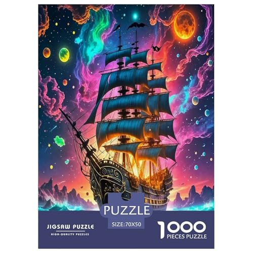 Geheimnisvolles Segelboot Puzzle 1000-teilige Schwer Puzzle Spielzeug Lernspiel Impossible Cartoon farbenfroh Herausforderung Spielzeug Für Erwachsene Und Kinder Ab 12 Jahren 70x50cm/1000pcs Geheimnisvolles Segelboot Puzzle 1000-teilige Schwer Puzzle Spielzeug Lernspiel Impossible Cartoon farbenfroh Herausforderung Spielzeug Für Erwachsene Und Kinder Ab 12 Jahren 70x50cm/1000pcs von UYNSIXTME