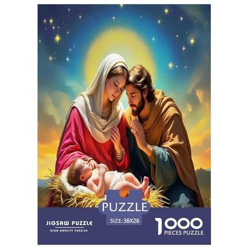 Jesus - Religion Puzzles für Erwachsene Kinder 1000 Teile Hoffnung und Liebe Impossible Challenge Spielzeug Lernspiel Heimdekoration für Lernspiele Geschenke 38 x 26 cm/1000 Stück Jesus - Religion Puzzles für Erwachsene Kinder 1000 Teile Hoffnung und Liebe Impossible Challenge Spielzeug Lernspiel Heimdekoration für Lernspiele Geschenke 38 x 26 cm/1000 Stück von UYNSIXTME