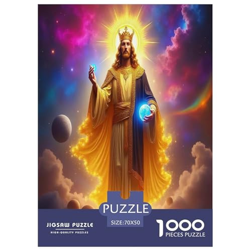 Jesus - Religion Puzzles für Erwachsene Kinder 1000 Teile Hoffnung und Liebe Impossible Challenge Spielzeug Lernspiele Heimdekoration für Lernspiele Geschenke 70x50cm/1000pcs Jesus - Religion Puzzles für Erwachsene Kinder 1000 Teile Hoffnung und Liebe Impossible Challenge Spielzeug Lernspiele Heimdekoration für Lernspiele Geschenke 70x50cm/1000pcs von UYNSIXTME