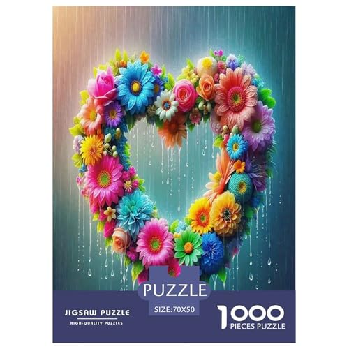 Liebe Blumen Puzzle 1000-teilige Schwer Puzzle Spielzeug Pädagogisches Spiel Impossible Schöne Pflanzen Herausforderung Spielzeug Für Erwachsene Und Kinder Ab 12 Jahren 70x50cm/1000pcs Liebe Blumen Puzzle 1000-teilige Schwer Puzzle Spielzeug Pädagogisches Spiel Impossible Schöne Pflanzen Herausforderung Spielzeug Für Erwachsene Und Kinder Ab 12 Jahren 70x50cm/1000pcs von UYNSIXTME