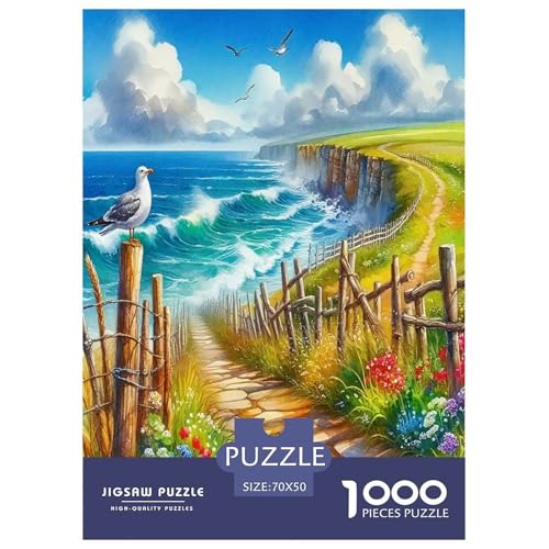 Meerblick Puzzle 1000-teilige Schwer Puzzle Spielzeug Lernspiel Impossible Wunderschöne Farben Herausforderungsspielzeug Für Erwachsene Und Kinder Ab 14 Jahren 70x50cm/1000pcs Meerblick Puzzle 1000-teilige Schwer Puzzle Spielzeug Lernspiel Impossible Wunderschöne Farben Herausforderungsspielzeug Für Erwachsene Und Kinder Ab 14 Jahren 70x50cm/1000pcs von UYNSIXTME