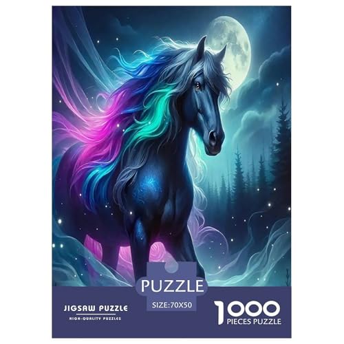 Pferde Puzzles 1000 Teile Schwer Puzzle Spielzeug Lernspiel Impossible Cartoon Tiere Herausforderung Spielzeug Für Erwachsene Und Kinder Ab 12 Jahren 70x50cm/1000pcs Pferde Puzzles 1000 Teile Schwer Puzzle Spielzeug Lernspiel Impossible Cartoon Tiere Herausforderung Spielzeug Für Erwachsene Und Kinder Ab 12 Jahren 70x50cm/1000pcs von UYNSIXTME