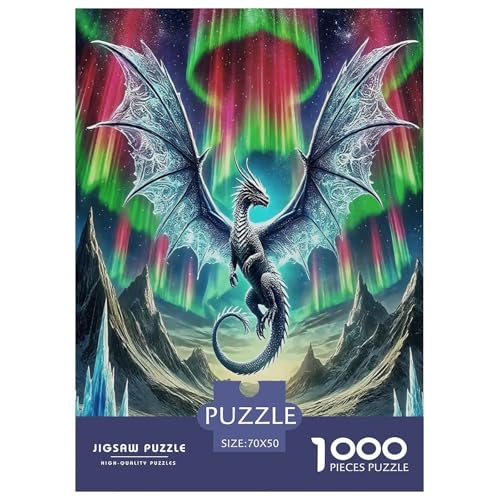 Pterosaurier-Puzzles für Erwachsene und Kinder, 1000 Teile, geheimnisvolle Macht, skurrile Herausforderung, Spielzeug, Lernspiel, Heimdekoration, für Lernspiele, Geschenke, 70 x 50 cm/1000 Stück Pterosaurier-Puzzles für Erwachsene und Kinder, 1000 Teile, geheimnisvolle Macht, skurrile Herausforderung, Spielzeug, Lernspiel, Heimdekoration, für Lernspiele, Geschenke, 70 x 50 cm/1000 Stück von UYNSIXTME