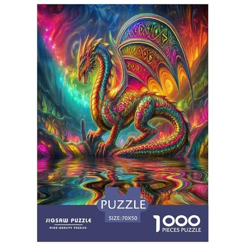 Pterosaurier-Puzzles für Erwachsene und Kinder, 1000 Teile Mysterious Power Impossible Challenge Spielzeug Lernspiel Heimdekoration für Lernspiele Geschenke 70x50cm/1000pcs Pterosaurier-Puzzles für Erwachsene und Kinder, 1000 Teile Mysterious Power Impossible Challenge Spielzeug Lernspiel Heimdekoration für Lernspiele Geschenke 70x50cm/1000pcs von UYNSIXTME