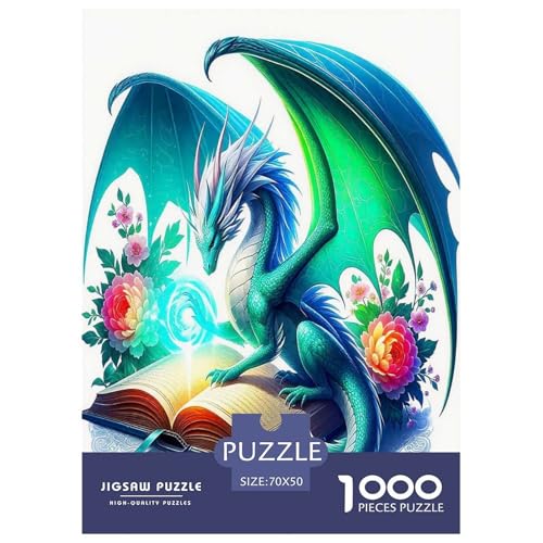 Pterosaurier-Puzzles für Erwachsene und Kinder, 1000 Teile Mysterious Power Impossible Challenge Spielzeug Lernspiele Heimdekoration für Lernspiele Geschenke 70 x 50 cm/1000 Stück Pterosaurier-Puzzles für Erwachsene und Kinder, 1000 Teile Mysterious Power Impossible Challenge Spielzeug Lernspiele Heimdekoration für Lernspiele Geschenke 70 x 50 cm/1000 Stück von UYNSIXTME