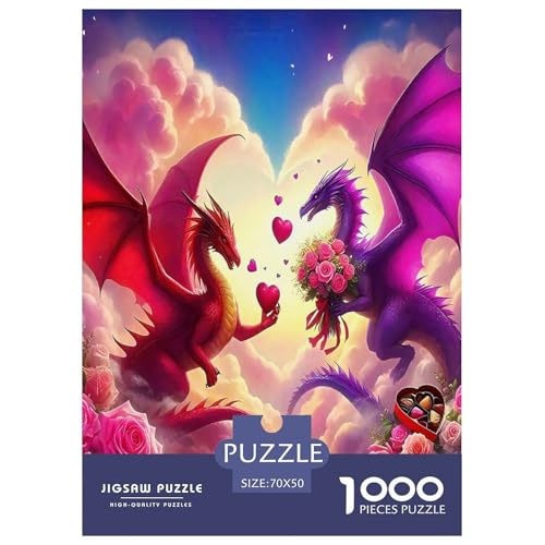 Pterosaurier-Puzzles für Erwachsene und Kinder, 1000 Teile Mysterious Power Impossible Challenge Spielzeug Lernspiele Heimdekoration für Lernspiele Geschenke 70 x 50 cm/1000 Stück Pterosaurier-Puzzles für Erwachsene und Kinder, 1000 Teile Mysterious Power Impossible Challenge Spielzeug Lernspiele Heimdekoration für Lernspiele Geschenke 70 x 50 cm/1000 Stück von UYNSIXTME