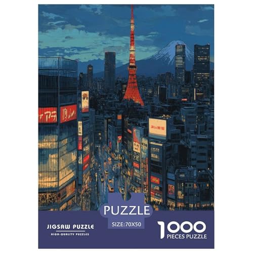 Puzzle im japanischen Stil für Erwachsene und Kinder, 1000 Teile, Leben in Japan, skurrile Herausforderung, Spielzeug, Lernspiele, Heimdekoration, für Lernspiele, Geschenke, 70 x 50 cm, 1000 Stück Puzzle im japanischen Stil für Erwachsene und Kinder, 1000 Teile, Leben in Japan, skurrile Herausforderung, Spielzeug, Lernspiele, Heimdekoration, für Lernspiele, Geschenke, 70 x 50 cm, 1000 Stück von UYNSIXTME