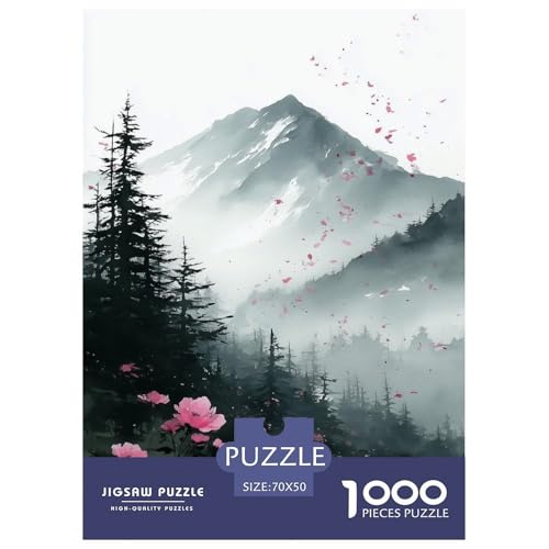Romantische Kirschblüten-Puzzles für Erwachsene und Kinder, 1000 Teile, Japan, tolle Geschenke, Herausforderung, Spielzeug, Lernspiel, Heimdekoration, für Lernspiele, Geschenke, 70 x 50 cm, 1000 Stück Romantische Kirschblüten-Puzzles für Erwachsene und Kinder, 1000 Teile, Japan, tolle Geschenke, Herausforderung, Spielzeug, Lernspiel, Heimdekoration, für Lernspiele, Geschenke, 70 x 50 cm, 1000 Stück von UYNSIXTME