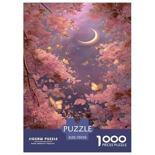Romantische Kirschblüten-Puzzles für Erwachsene und Kinder, 1000 Teile, Japan, tolle Geschenke, Herausforderung, Spielzeug, Lernspiele, Heimdekoration, für Lernspiele, Geschenke, 70 x 50 cm/1000 Stück Romantische Kirschblüten-Puzzles für Erwachsene und Kinder, 1000 Teile, Japan, tolle Geschenke, Herausforderung, Spielzeug, Lernspiele, Heimdekoration, für Lernspiele, Geschenke, 70 x 50 cm/1000 Stück von UYNSIXTME