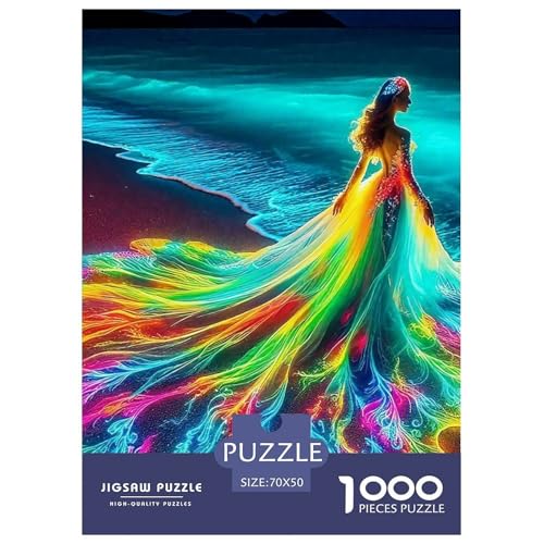 Schönes Blumenkleid Puzzles 1000 Teile Schwer Puzzle Spielzeug Lernspiel Impossible Tänzer Herausforderungsspielzeug Für Erwachsene Kinder 70x50cm/1000pcs Schönes Blumenkleid Puzzles 1000 Teile Schwer Puzzle Spielzeug Lernspiel Impossible Tänzer Herausforderungsspielzeug Für Erwachsene Kinder 70x50cm/1000pcs von UYNSIXTME