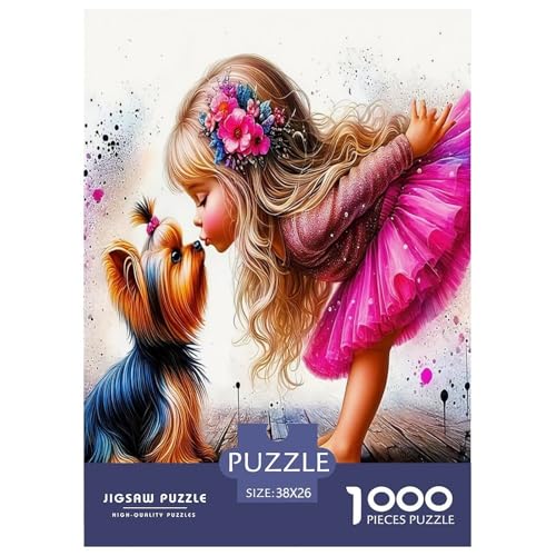 Süße Hunde Puzzle 1000-teilige Schwer Puzzle Spielzeug Lernspiel Impossible Herausforderung Spielzeug Für Erwachsene Kinder 38x26cm/1000pcs Süße Hunde Puzzle 1000-teilige Schwer Puzzle Spielzeug Lernspiel Impossible Herausforderung Spielzeug Für Erwachsene Kinder 38x26cm/1000pcs von UYNSIXTME