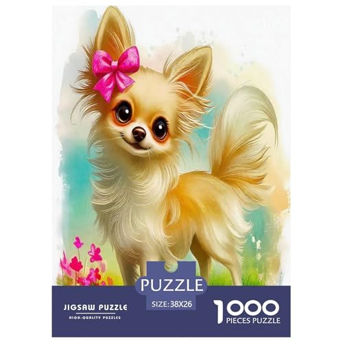 Süße Hunde Puzzles 1000-teilige Schwer Puzzle Spielzeug Lernspiel Impossible Herausforderungsspielzeug Für Erwachsene Kinder 38x26cm/1000pcs Süße Hunde Puzzles 1000-teilige Schwer Puzzle Spielzeug Lernspiel Impossible Herausforderungsspielzeug Für Erwachsene Kinder 38x26cm/1000pcs von UYNSIXTME