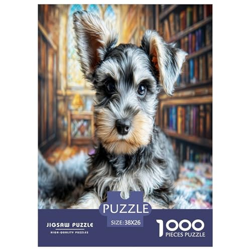 Süßer Hund Puzzles 1000 Teile Schwer Puzzle Spielzeug Pädagogisches Spiel Impossible Hübsche Tiere Herausforderungsspielzeug Für Erwachsene Kinder 38x26cm/1000pcs Süßer Hund Puzzles 1000 Teile Schwer Puzzle Spielzeug Pädagogisches Spiel Impossible Hübsche Tiere Herausforderungsspielzeug Für Erwachsene Kinder 38x26cm/1000pcs von UYNSIXTME